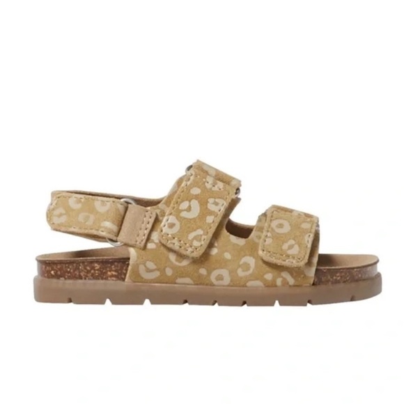 ZARA • Kids Cheetah Leopard Animal Print Sandals Shoes - Picture 5 of 6